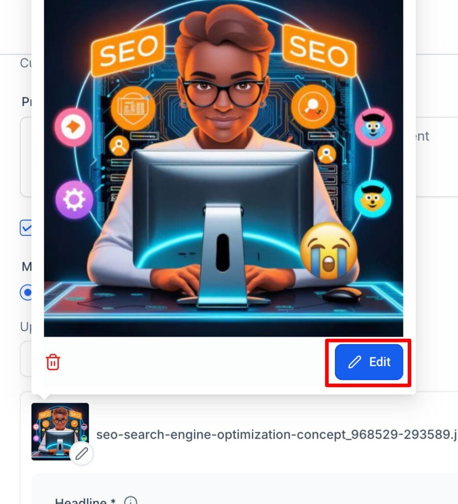 ad manaer image editor