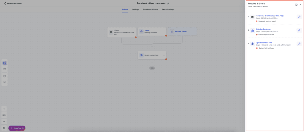 Workflow Error Ai Assistant