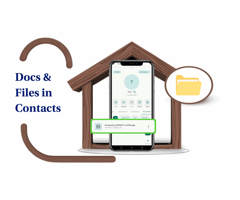 Save your contact's files with GoHighLevel contact file management feature