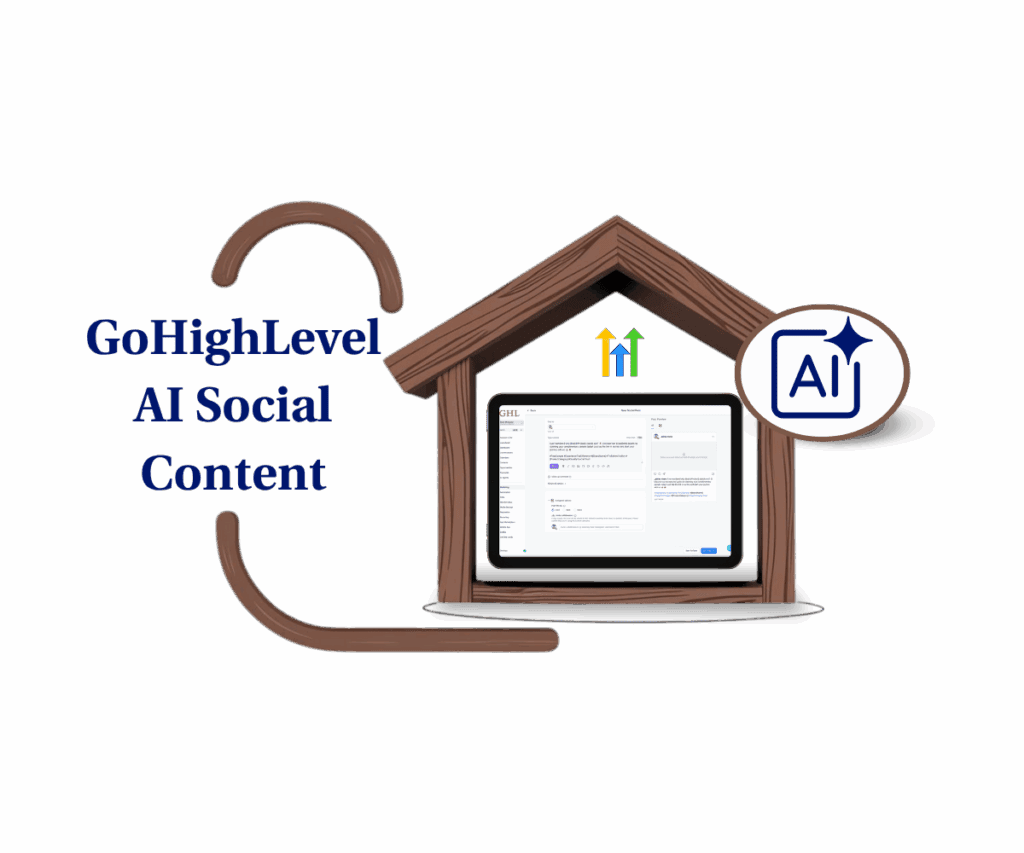 ai social content