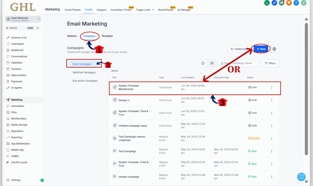 email campaign tags
