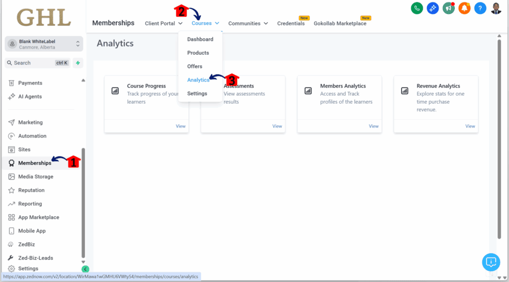 Configuring the membership section