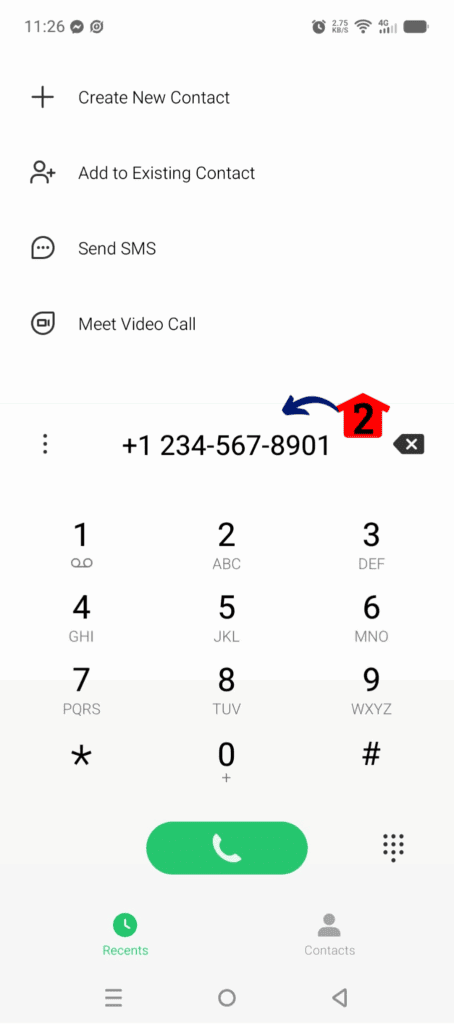 Call GHL Contact with SIM