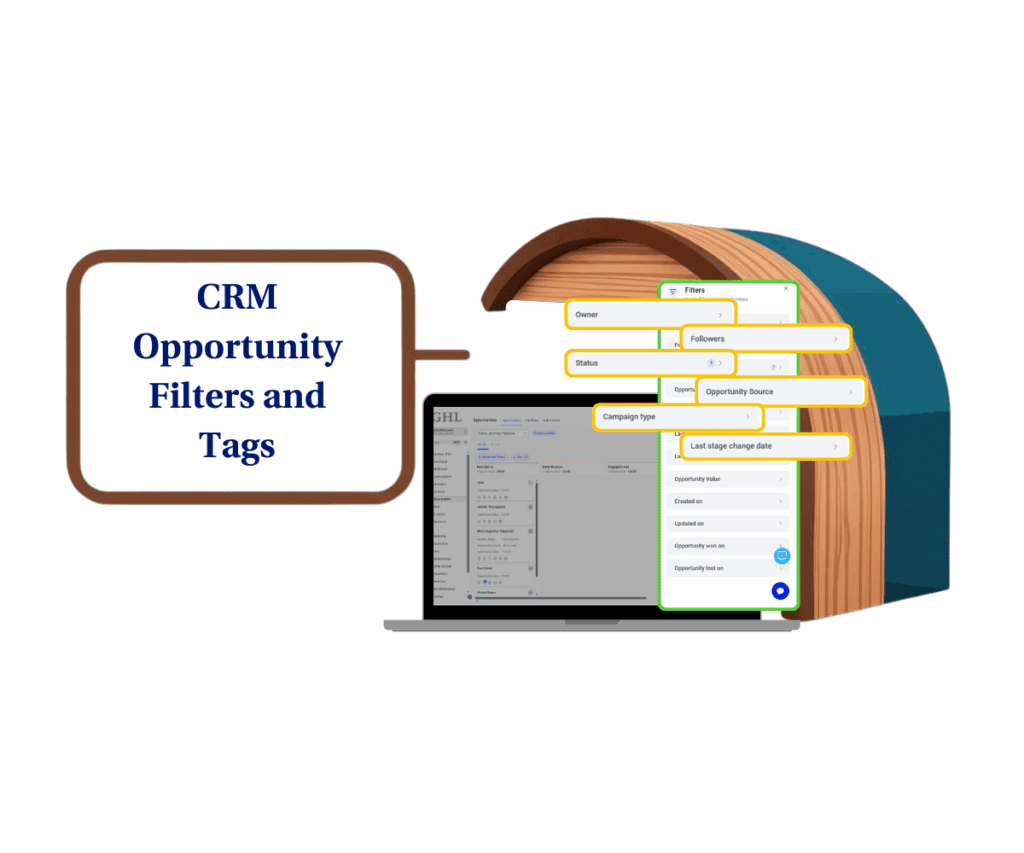 CRM Opportunity Filters and Tags GHL Guide