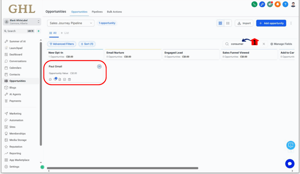 Search to Filter by Tag