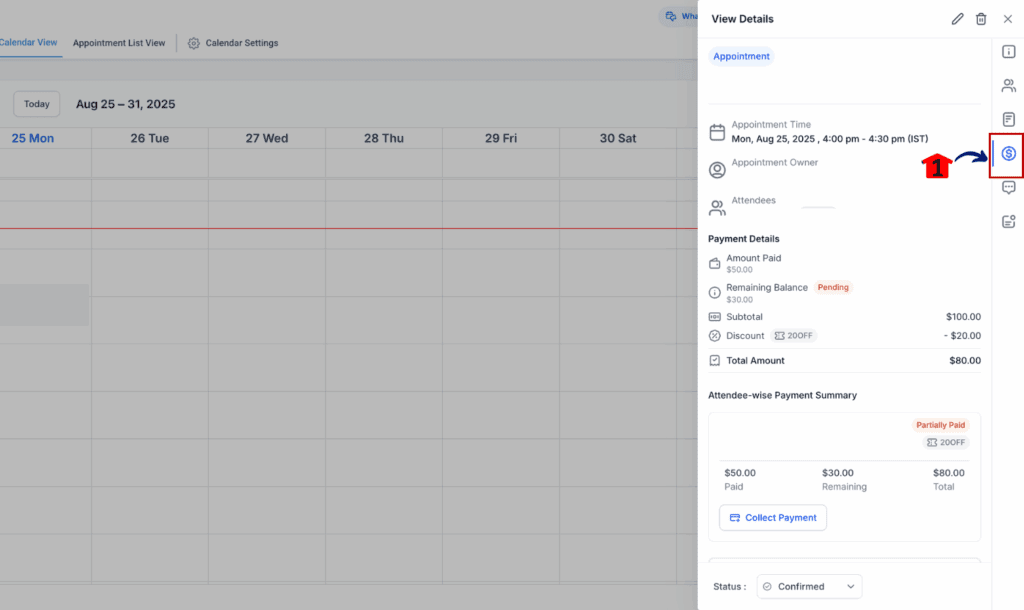 Appointment Payments -  Access the New Payments Tab