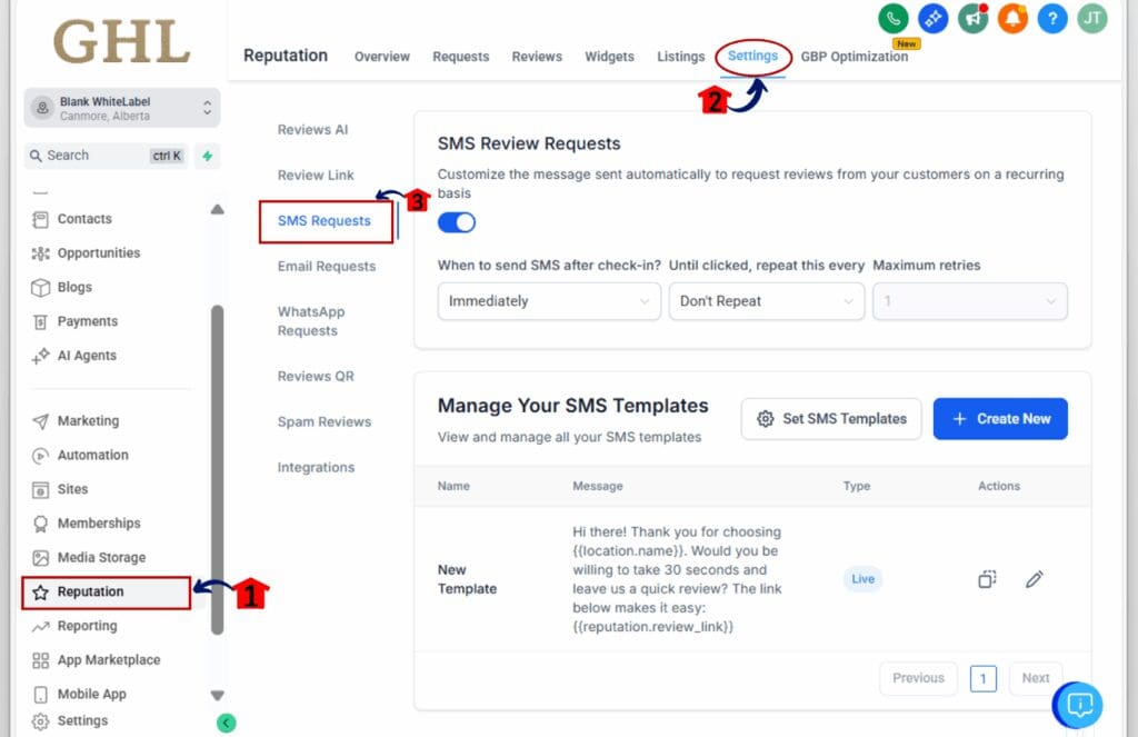 Building Your First Custom SMS Template