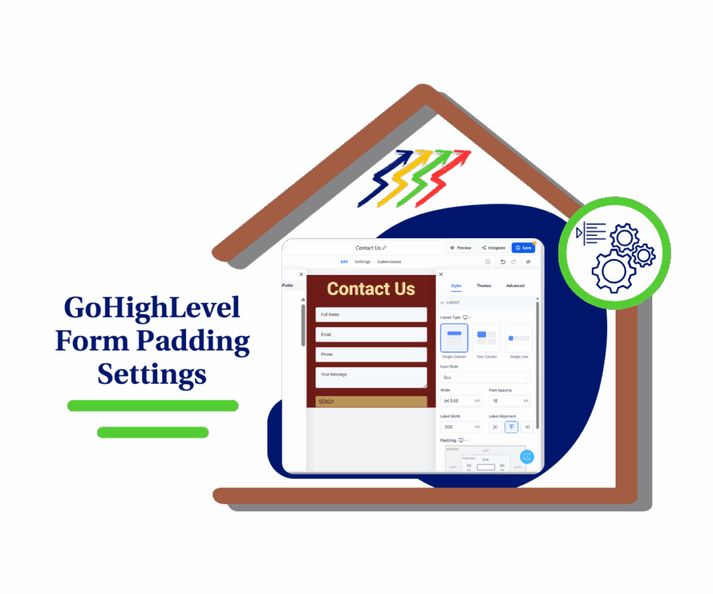 form padding settings