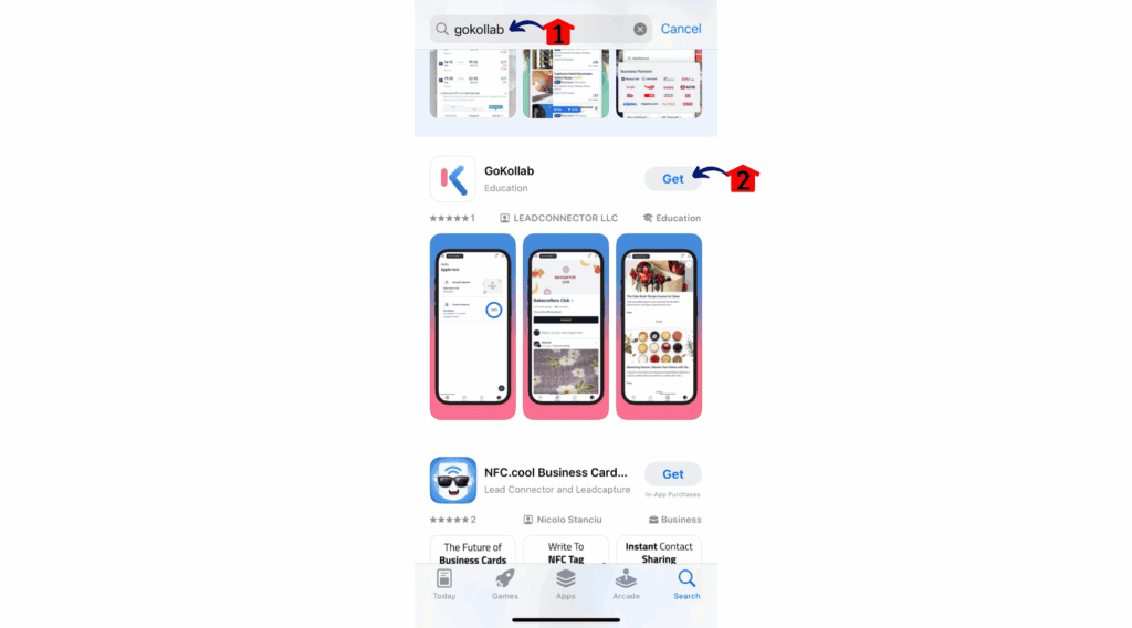 Download the GoKollab app