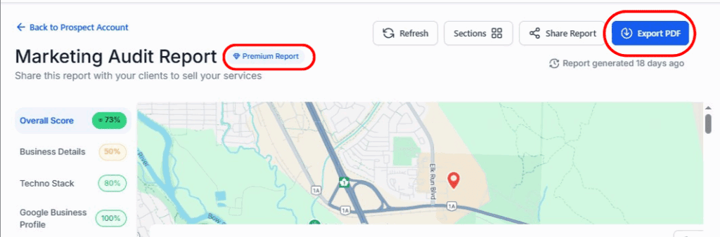 Premium Badge and PDF Export