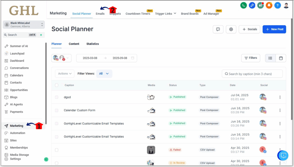 How to Use Newsletter Automation in GoHighLevel 