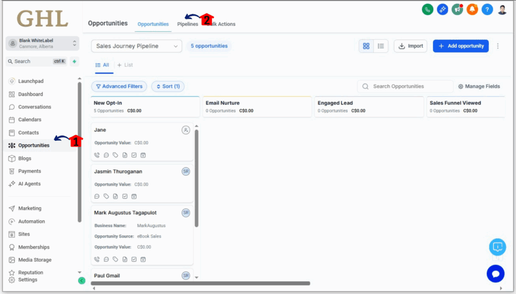 Add the Action for Create a Newsletter Pipeline to Track Subscribers