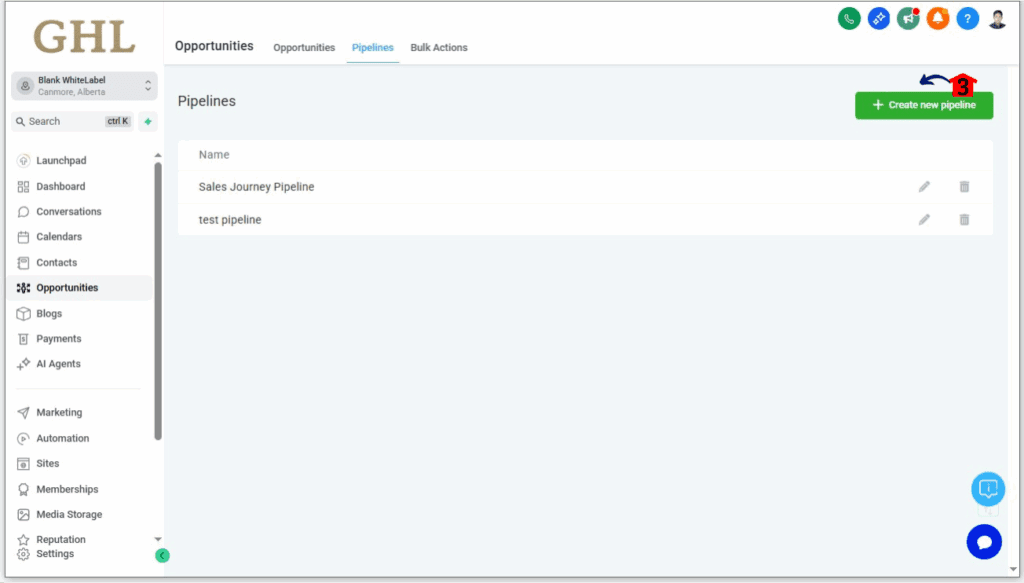 Add the Action for Create a Newsletter Pipeline to Track Subscribers