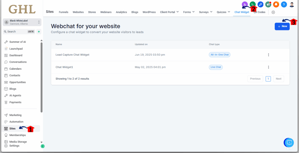 How to Create and Setup a Chat Widget