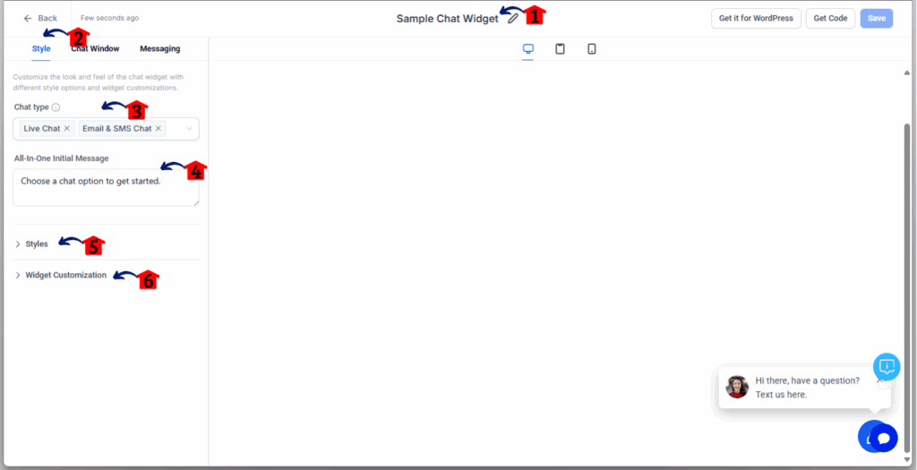 AI Chat Widget - Customize the Style of Your Chat Widget