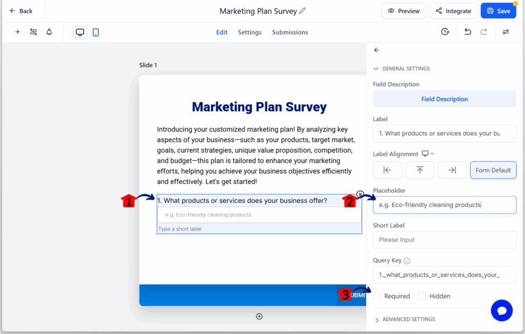 AI Marketing Plan – Edit Question 1