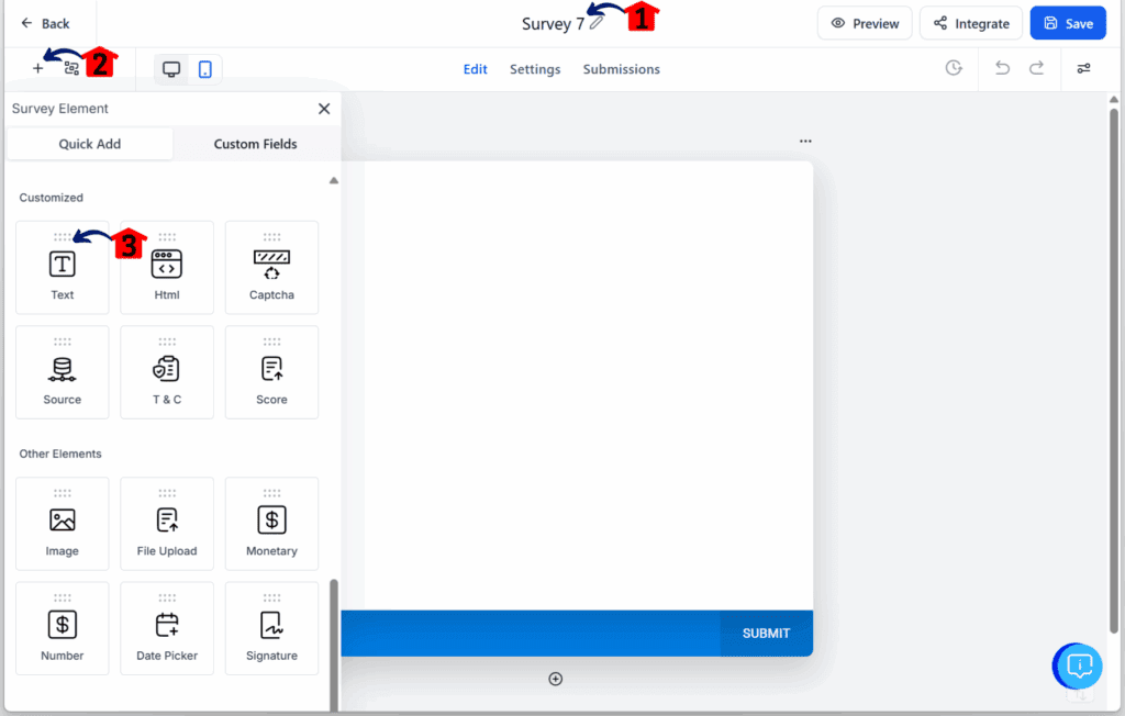 AI Marketing Plan – Open the Survey Editor