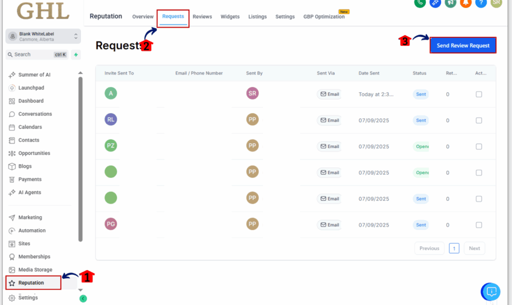 Step-by-Step Setup for Email Review Requests