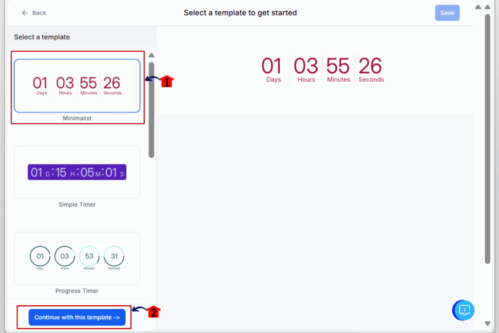 ghl countdown timer - add