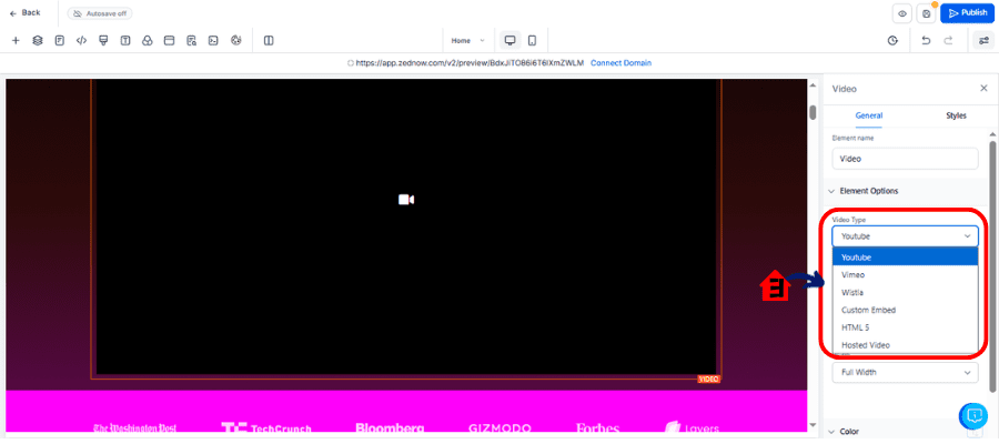 ghl video format