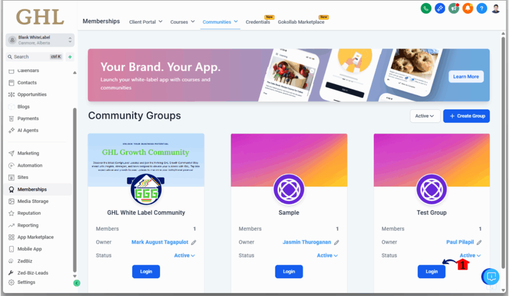 Community Newsletters - Navigate to Your Community Settings