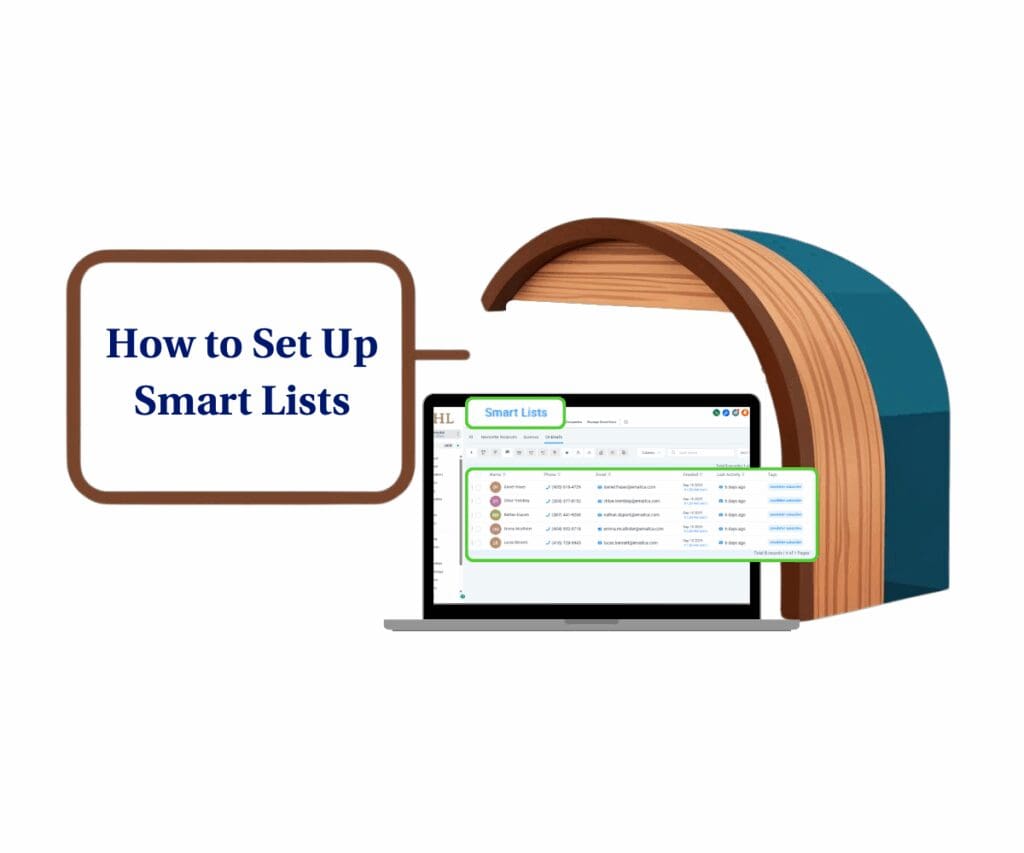 Create Smart Lists in GoHIghLevel