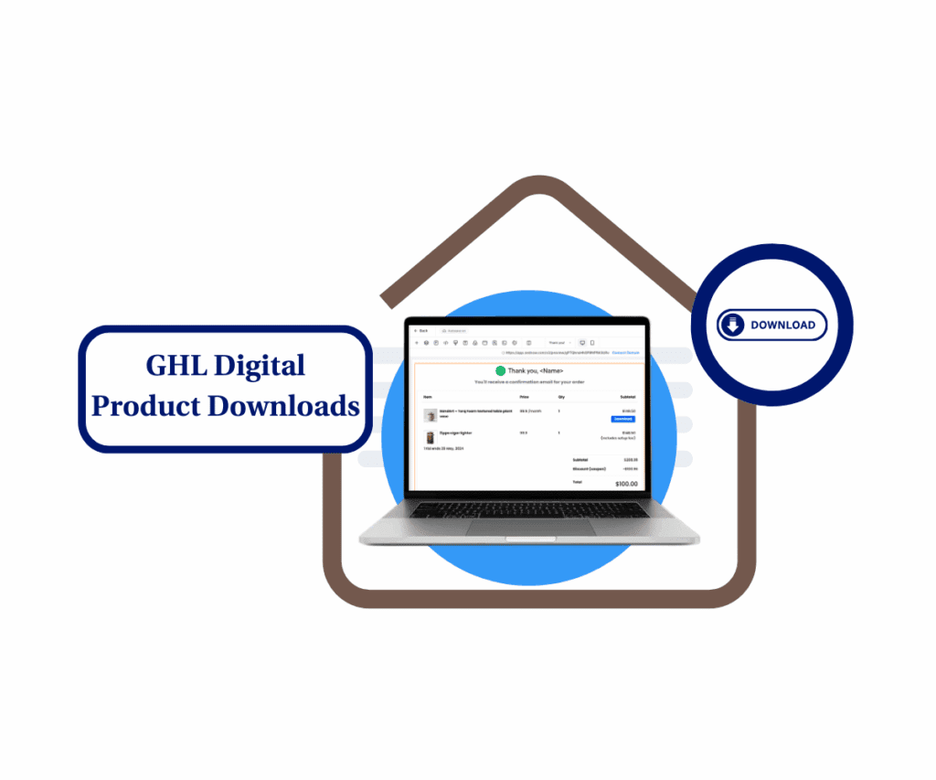 GHL Fixes Digital Product Downloads Display