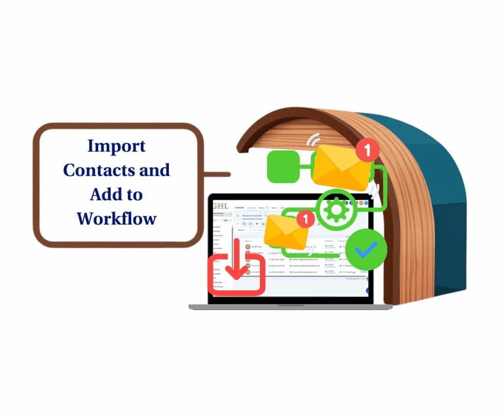 GoHighLevel Importing Contacts and Adding to Newsletter Workflow Guide