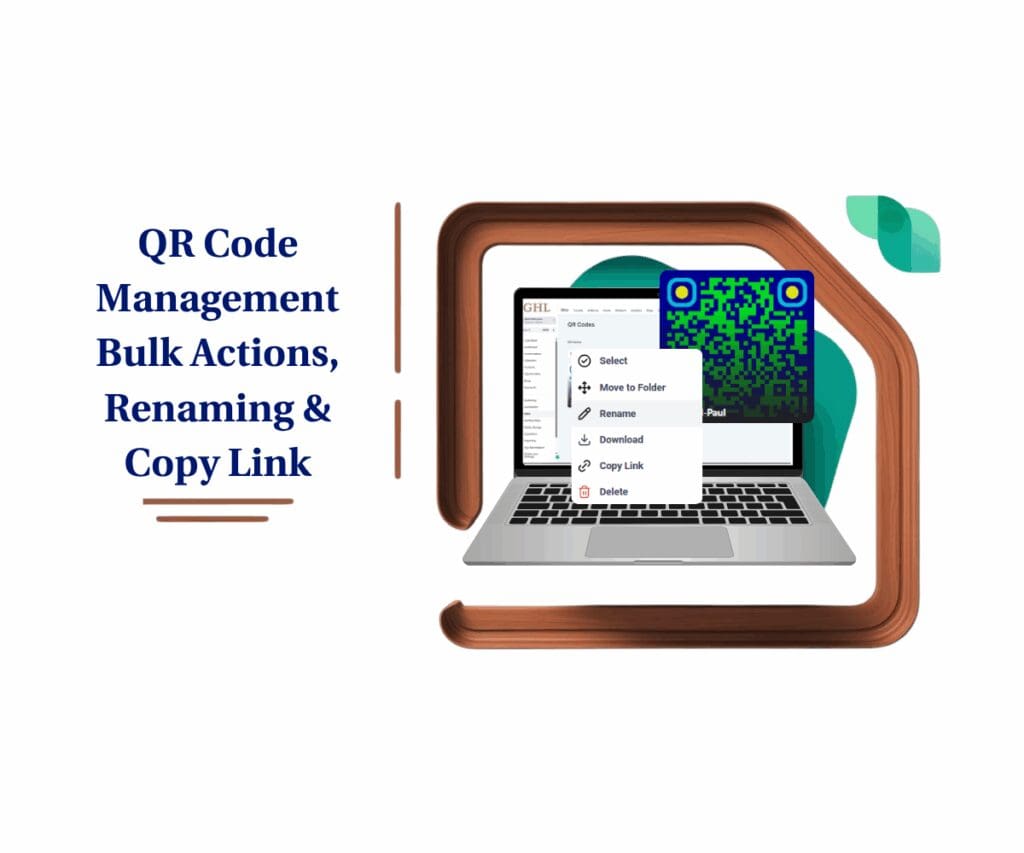 GHL QR Code Management Update