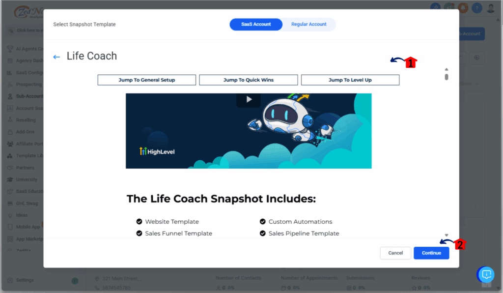 GHL Sub-Account Setup - Use the Setup Guide to Complete Your Account
