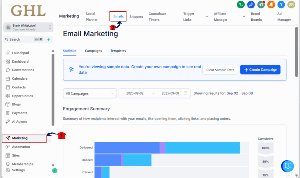 How to Use Mailchimp Template Import in GHL
