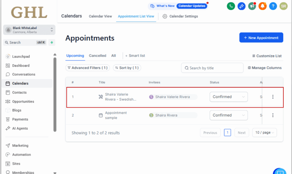 How to Use the New GHL Appointment Scheduling Tools
