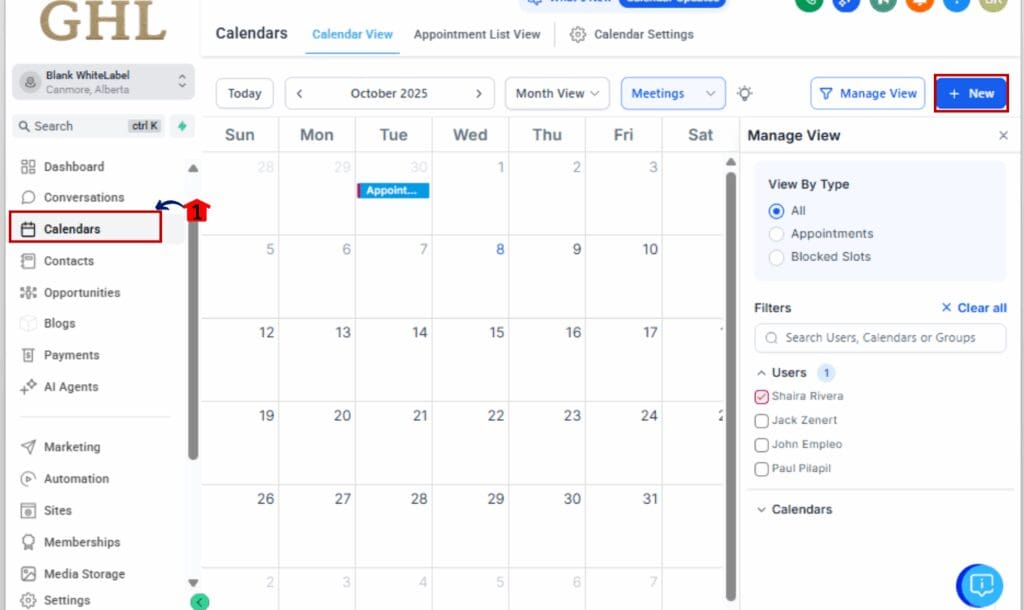 How to Use Calendar Slug Automation in GHL