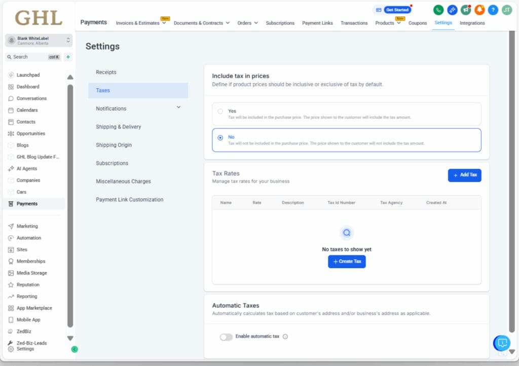 ecommerce payment tools - tax