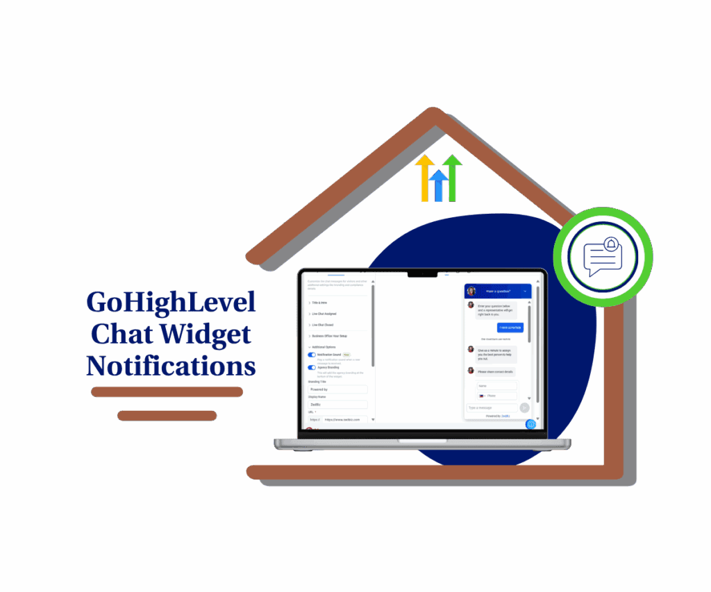 chat widget notifications