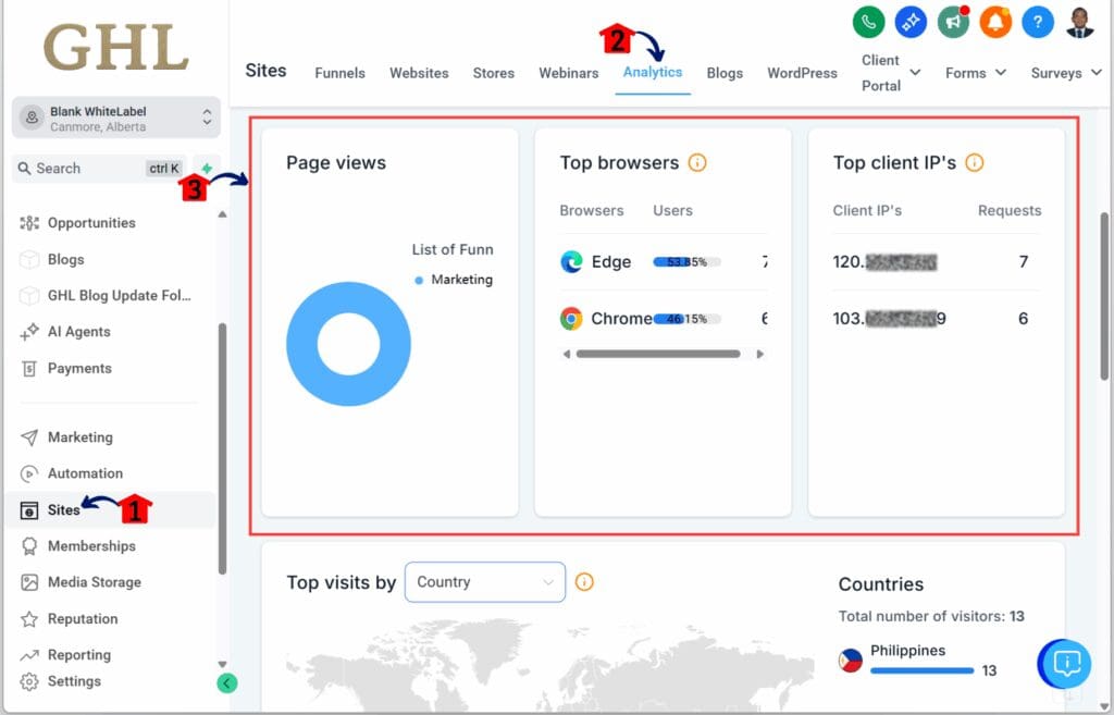 How to Use the Geographic Analytics Update