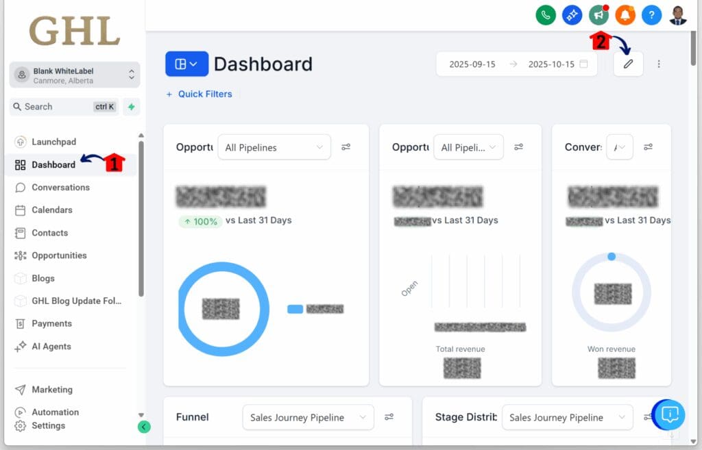 How to Add Custom Object Widgets inside Dashboard or Report