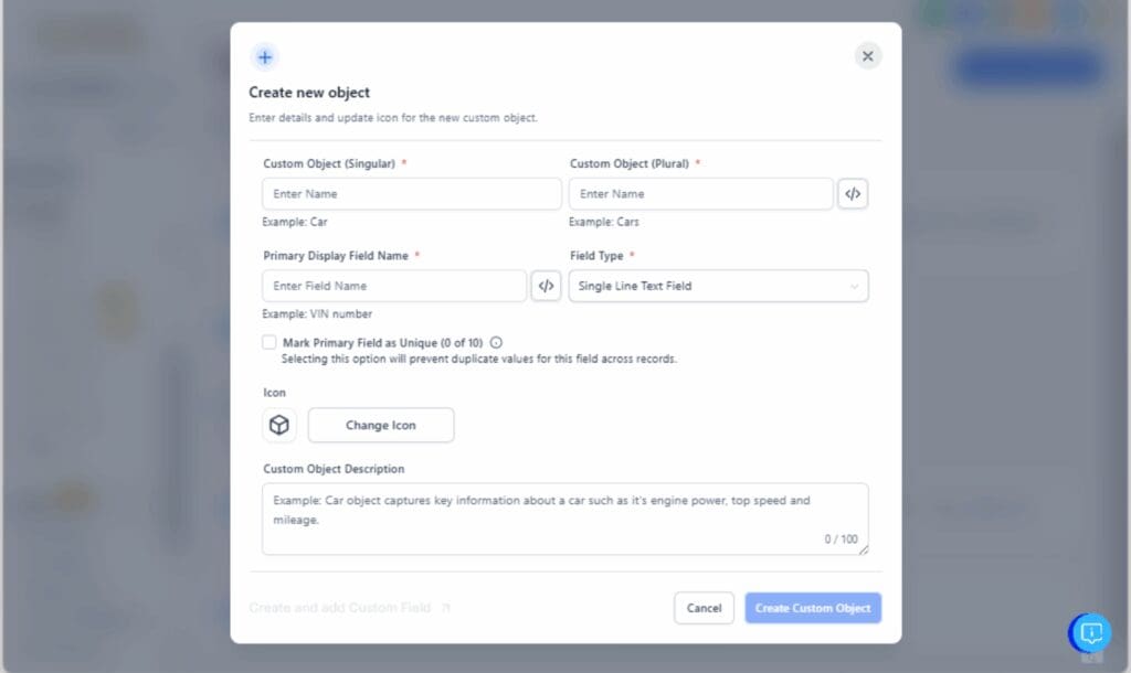 Custom Objects for All Plans + More Capacity in GHL custom CRM fields
