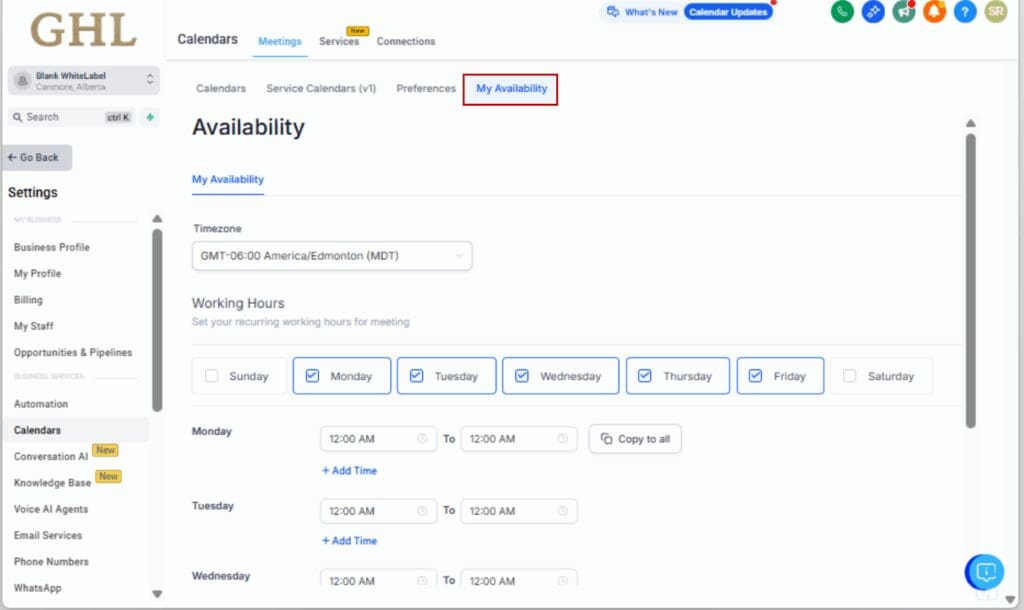 Simplify Availability Management with Schedules  - scheduling features