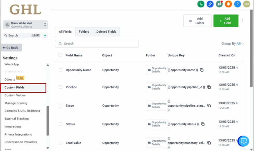 How to Use Unique Custom Fields