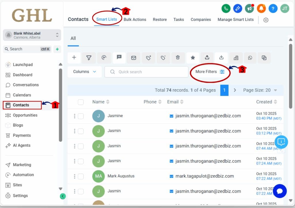 analayzing quiz results