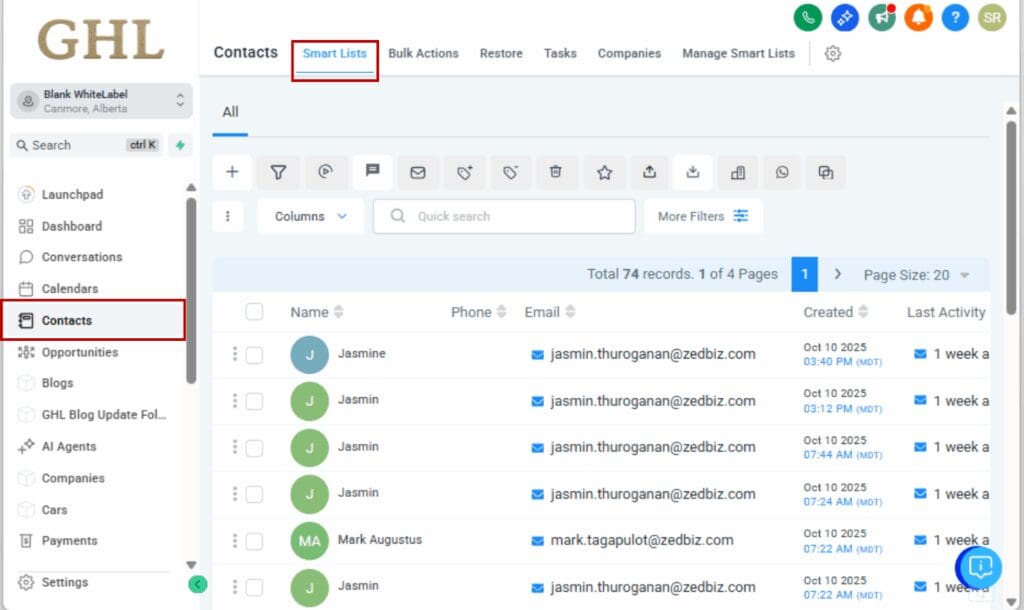 How to Use the New Bulk Email Sending Flow in GHL