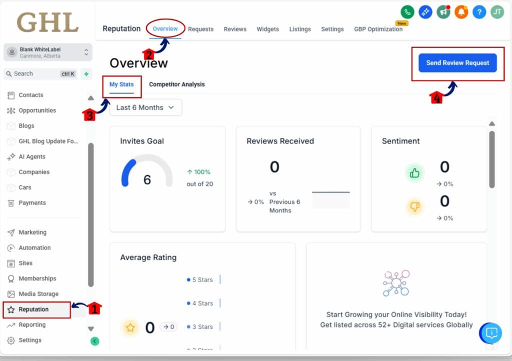 how to use review request images