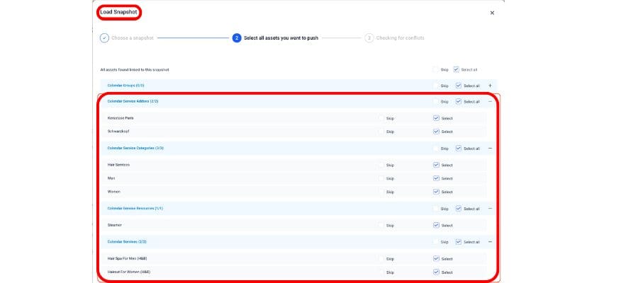 Ghl Calendar Service Templates