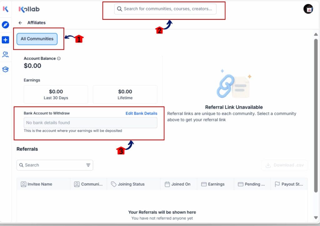 member referral program - open